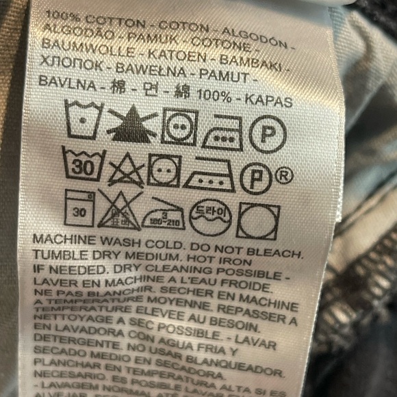 🥑5/$25 Levi’s 501 Cutoff Shorts Faded Black Button Fly sz 31 - Picture 4 of 6